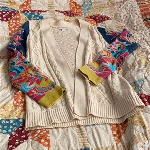 Flying tomato open front cardigan